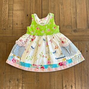 SweetHoney lovebird vintage dress